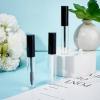 NICENEEDED 3 Pack Empty Mascara Tube, Eyeliner Tube Lip Gloss Tubes Eyelash Cream Container Bottle with Rubber Inserts, Ideal Kit for DIY Cosmetics Clear Travel Bottle view 3
