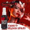 Fake Blood Makeup Spray,Realistic Fake Blood Splatter for Clothes and Face,High Pigment Halloween Fake Liquid Blood Washable for Vampire Zombie Monster Costume Cosplay SFX Halloween Makeup view 2