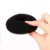1PC Hair Donut Bun Maker Large Ring-Style Chignon Shaper for Thick and Long Hair 3.5 Inch Black Doughnut Shaper view 3