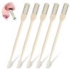 DAFEDE Nasal Hair Cutter, Double Sided Nose Hair Knife, 360 Nostril Hair Remover Tool, Nose Hair Trimmer for Men Women, with Soft Cleaning Brush (Beige) view 1