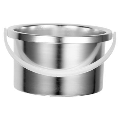 Healeved Wax Melting Container Wax Pot Wax Warmer Replacement Aluminum Inner Pot Portable Hair Removal Waxing Bowl Can Tin Container for 500 Ml Hair Remover Machine Wax Melts Scented