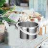 Healeved Wax Melting Container Wax Pot Wax Warmer Replacement Aluminum Inner Pot Portable Hair Removal Waxing Bowl Can Tin Container for 500 Ml Hair Remover Machine Wax Melts Scented view 2