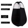 ROMSPRI 22 Pcs Spray Tan Tent Set, Pop Up Portable Professional Mobile Self Tanning Tent Booth with Carry Bag & Waterproof Floor, Large Taner Spray with Vent Opening (78.4 * 47.2 * 47.2 inchesBlack) view 3