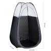 ROMSPRI 22 Pcs Spray Tan Tent Set, Pop Up Portable Professional Mobile Self Tanning Tent Booth with Carry Bag & Waterproof Floor, Large Taner Spray with Vent Opening (78.4 * 47.2 * 47.2 inchesBlack) view 4