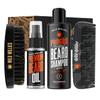Wild Willies Beard Care Kit for Men - Beard Grooming Set with Oil, Shampoo, Comb & Brush - Mens Care Set view 1