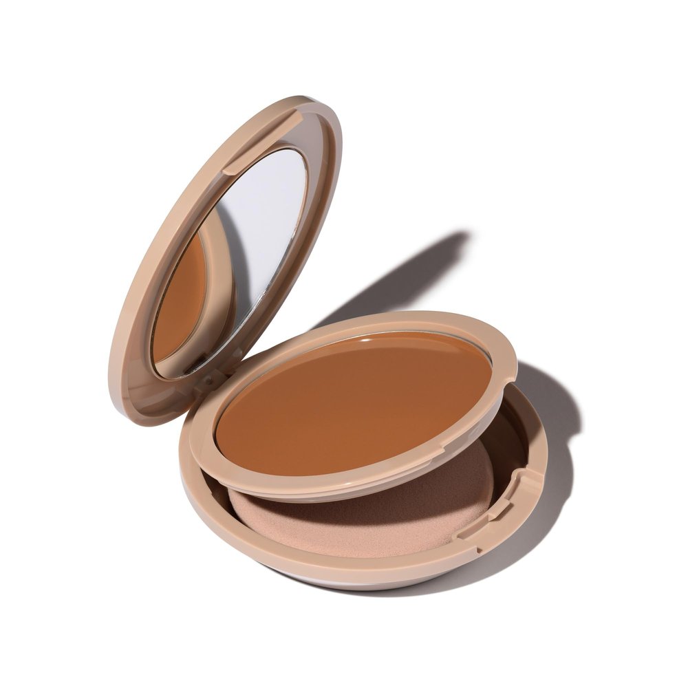 No Makeup Makeup Foundation, Weightless Cream-Balm Formula Conceals, Corrects, and Camouflages with Skin-Tone Adaptive Flexshade Technology, Buildable, Long-Lasting, Cruelty-Free, Vegan, Mocha