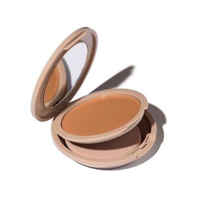 No Makeup Makeup Foundation, Weightless Cream-Balm Formula Conceals, Corrects, and Camouflages with Skin-Tone Adaptive Flexshade Technology, Buildable, Long-Lasting, Cruelty-Free, Vegan, Tan