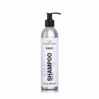 A Simple Planet Daily Shampoo made with Organic Plant Based Ingredients, (9 Floz, Lavender)