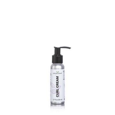 A Simple Planet Curl Cream  Hydrating & Eco-Friendly, Lavender, Travel Size, 2.7 Floz