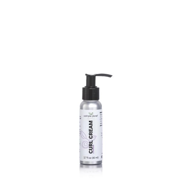 A Simple Planet Curl Cream  Hydrating & Eco-Friendly, Lavender, Travel Size, 2.7 Floz