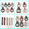 10pcs Random Mix Colors & Shapes Elegant Satin Wrapped Hair Clips 2"~4"(Clearence Sale) view 2