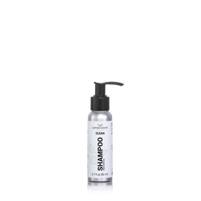 A Simple Planet Clean Shampoo with Wildcrafted Ingredients, (2.7 Floz, Unscented)