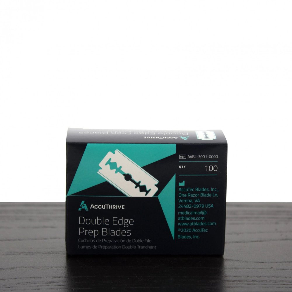 Accuthrive "Medical Prep" Double Edge Blades 100ct Box