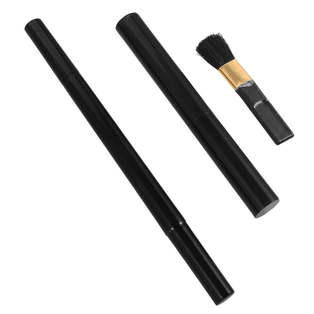 FRCOLOR Beard Filler Pencil for Men Dual-tip Grooming Pen with Brush Deep Brown Color for Precise Facial Hair Filling Comfortable Application for All Beard Types