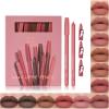 Espoce Lip Liner Set, 12Pcs Matte Lip Liners with Sharpener, Premium Smooth and High Pigmented Creamy Lip Makeup Pencil view 1