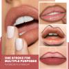 Espoce Lip Liner Set, 12Pcs Matte Lip Liners with Sharpener, Premium Smooth and High Pigmented Creamy Lip Makeup Pencil view 2