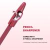 Espoce Lip Liner Set, 12Pcs Matte Lip Liners with Sharpener, Premium Smooth and High Pigmented Creamy Lip Makeup Pencil view 4