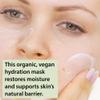 Amara Organics Vitamin C + Resveratrol Facial Hydration Mask - USDA Certified Organic Hydrating Moisturizer Face Cream- 1.7 oz view 4