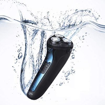 ZUIAI Electric Shaver Men's Rechargeable Shaver Full Body Washable Shaver Dry and Wet Shave