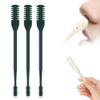 2-in-1 Nasal Trimmer, Manual Nose Hair Cutter with Rotating 360 Ear Picker (Blackish Green-3pc) view 1