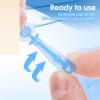 AOZUO 100PCS Disposable Blackhead Blemish Remover, Sterile Pimple Needles Pimple Popper Needles Tool for Acne, Whitehead, Closed Mouth Comedone Removal Clear Skin Suitable for Beauty Salon and Home view 4
