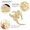 1Pcs Big Spider Shape Hair Grab Clips - Large, Non Slip Metal Gold Hair Barrette Clamp Clips for Women - Halloween Fun Accessories view 4