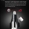 CXAPRDSH Ear and Nose Hair Trimmer Clipper - Professional Painless Ear and Facial Hair Trimmer for Men and Women, Rechargeable, Waterproof Dual Edge Blades for Easy Cleansing(Black) view 2