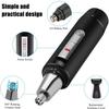 CXAPRDSH Ear and Nose Hair Trimmer for Men, Professional USB Rechargeable Nostril Nasal Hair Cleaning System, Lightweight Waterproof Nose Hair Clippers for Women view 2
