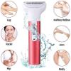CXAPRDSH Epilator, 4 in 1 Electric Eyebrow Hair Shaver Painless Lip Nose Facial Hair Remover Multifunctional Eyebrow Razor for Women Men view 4