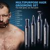 CXAPRDSH Ear and Nose Hair Trimmer Clipper - Professional Painless Eyebrow and Facial Hair Trimmer for Men and Women, Rechargeable, Waterproof Dual Edge Blades for Easy Cleansing view 4