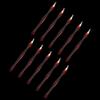 10Pcs Stainless Steel Cuticle Pusher Nail Art Peeling Fork, Dead Skin Fork Nail Clipper Pedicure Tools Trimmer view 2
