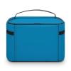 Ocean Blue (Solid Color) Makeup Bag, Portable Travel Cosmetic Case Zipper Toiletry Bag for Women Girls view 3