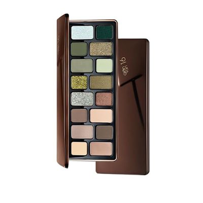 ChongTai 1PC Qianyan 16/24 Colors Eyeshadow Palette, QianYan Eyeshadow Multichrome Shimmer Matte Facial Highlighter Eyeshadow Palette (DuBai, 16 Colors)