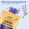Hard Wax Beads, 1.1 lb Waxing Beads, Brazilian Bikini Wax,Hard Wax Hair Removal for Face, Body, Legs, Pearl Beads for Wax Warmers, with 30g Care Cream & 12 Applicator Sticks view 3