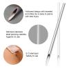Autdor Belly Piercing Kit 13Pcs Belly Button Piercing Kit Includes 2Pcs 14G Belly Button Rings 1Pc Piercing Clamp 4Pcs Piercing Tools 14G 4Pcs Clean Tools 2Pcs Gloves for Piercing Supplies view 4