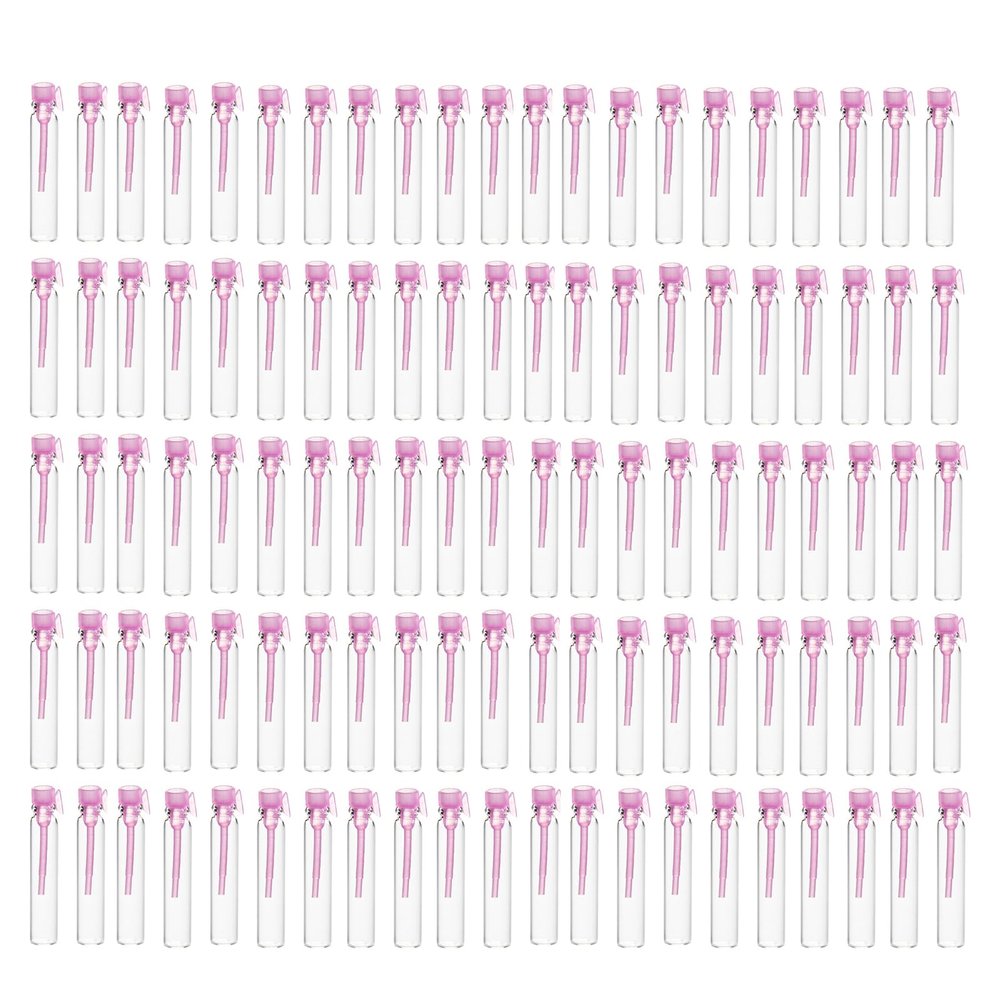 BFLCTTBD 100 PCS 2ml Fragrance Vials Perfume Sample Bottles Aromatherapy Vial Perfume Sampler Refillable Container for Essential Oils