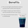 Generic LF ALPHA MEN Acno D-TAN Scrub With Hyaluronic & Mint 50g - Detan Scrub for TAN removal | Fights Blackheads & Detoxifies Skin view 3