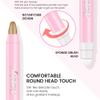 evpct 1Pcs Light Khaki Shimmer Cream Eye Shadow Brightener Sticks for Eyes, Double Ended Cream Eyeshadow Stick Pencil Pen with Applicator, Eye Shadow Palette Highlighter Makeup Waterproof Pigmented 04 view 3
