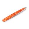DreamCut Designer Tweezer - Stainless Steel - Precision Blades (Orange Floral) view 1