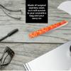 DreamCut Designer Tweezer - Stainless Steel - Precision Blades (Orange Floral) view 3