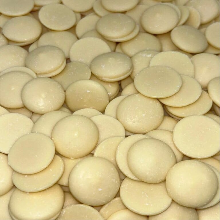 1 lb Raw Cocoa Butter Wafers - Non-Deodorized, Pure and Unrefined, 100% Natural, Perfect for Skincare - Rich in Nutrients and Antioxidants, Ethically Sourced