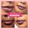 Aromi Metallic Liquid Lipstick | Chestnut Rose Lip Color with Shimmery Finish, Long-lasting + Long Wear, Mauve Shade, Waterproof, Vegan (Burgundy Quartz) view 3