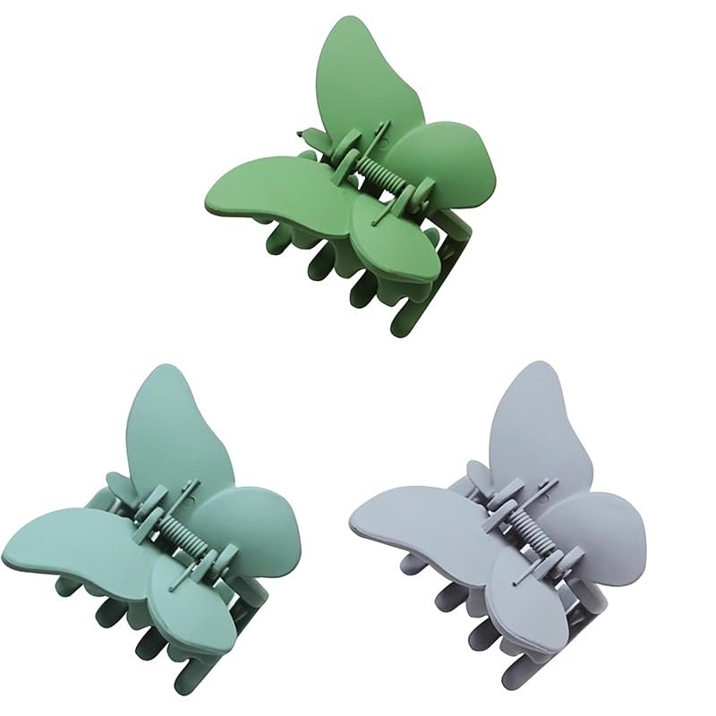 Matte Hair Claw Clips Large Hair Jaw Clamps Hair Catch With Barrettes Hairpin For Girls