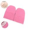 feet paraffin wax gloves 1Pair Paraffin Wax Work Gloves Wax Bath Hand Treatment Mitts Soft Cotton Mittens Moisturizing Hand Care Kit Reusable Paraffin Wax Gloves For Salon Or Home Use view 2