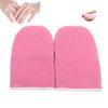 feet paraffin wax gloves 1Pair Paraffin Wax Work Gloves Wax Bath Hand Treatment Mitts Soft Cotton Mittens Moisturizing Hand Care Kit Reusable Paraffin Wax Gloves For Salon Or Home Use view 3