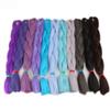 High Temperature Fiber Synthetic Braiding Hair Extension 24Inch 60Cm Long Braids view 2