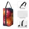 RLDOBOFE Toiletry Bag for Women Men Dopp Kit Travel Makeup Bag Make Up Organizers Cosmetic Bag Color Fusion Hanging Toiletry Bag Shaving Bag with Large Capacity for Travel view 3