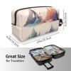 RLDOBOFE Toiletry Bag for Women Men Dopp Kit Travel Makeup Bag Make Up Organizers Cosmetic Bag Several Different Mountains Hanging Toiletry Bag Shaving Bag with Large Capacity for Travel view 4
