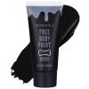 BOBISUKA Black Face Body Paint, Water Based Face Painting for Art Theater Halloween Party Cosplay Clown SFX Makeup for Women Adults, Non-Toxic Washable view 1