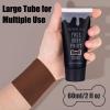 BOBISUKA Brown Face Body Paint, Water Based Face Painting for Art Theater Halloween Party Cosplay Clown SFX Makeup for Women Adults, Non-Toxic Washable view 2
